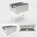 Thumbnail image #3 for John Boos Double 24-Inch Speed Rail Locking Cover, 18/300 Stainless Steel