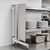 Thumbnail image #3 for New Age 60 Inch Horizontal Cantilever Shelf Divider for Freestanding and Wall/Ceiling Mounted Units