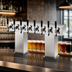 Thumbnail image #3 for Perlick 8-Faucet Bridge Tee Draft Beer Tower, Countertop, Glycol-Cooled, Stainless Steel