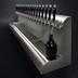 Thumbnail image #3 for Perlick 16-Faucet Modular Wall-Mount Glycol-Cooled Stainless Steel Draft Beer Dispensing Tower, Bottom Lead-Out