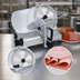 Thumbnail image #3 for Uniworld 12-Inch Manual Gravity Feed Belt-Driven Meat Slicer