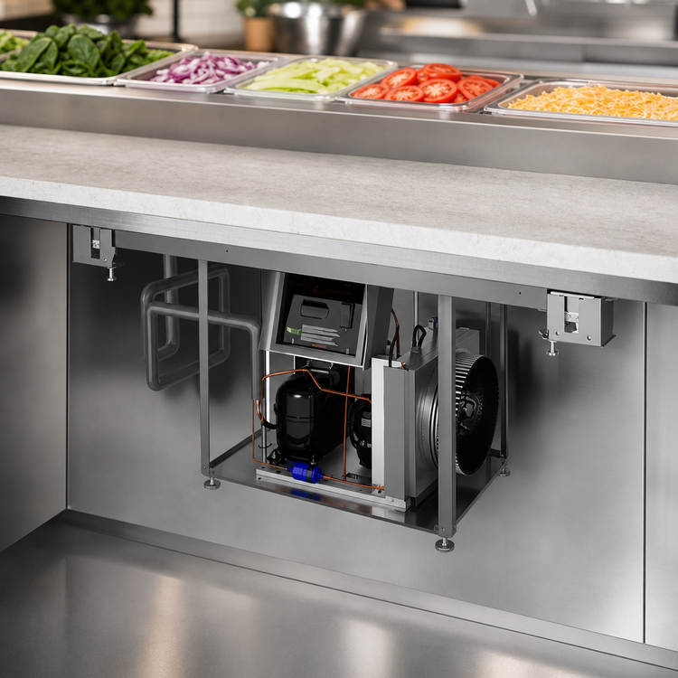 Product image #3 for Hatco CSUP-36-F Undermount R-290 Cold Shelf, 36-Inch Shelf Space