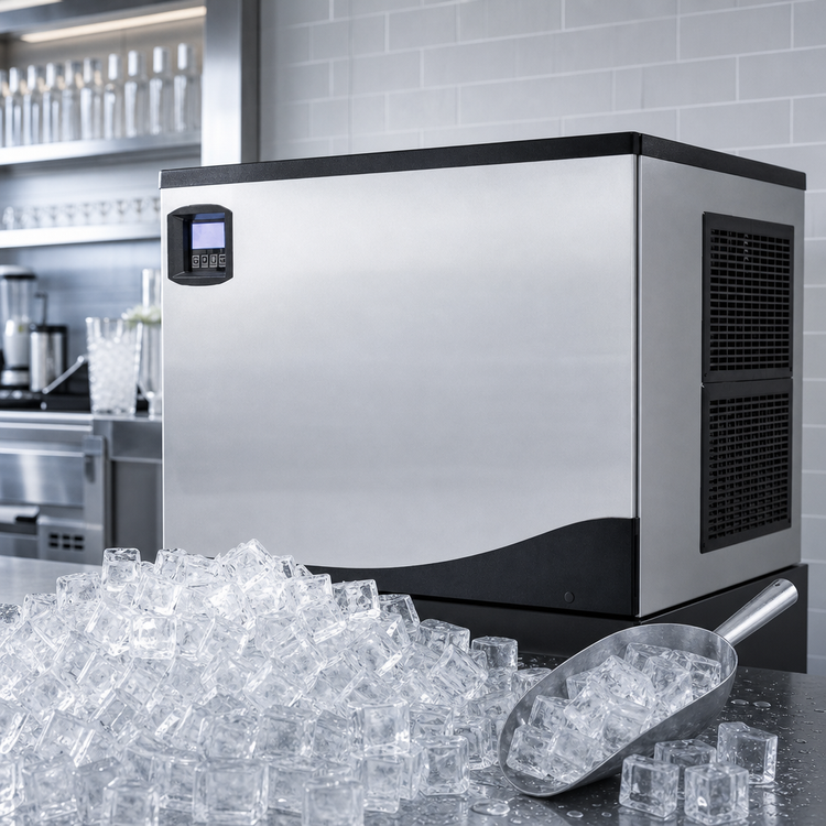 Product image #3 for Maxx Ice MIM650N 30-Inch Modular Full-Dice Cube Ice Maker, Air-Cooled, 650 lb./Day