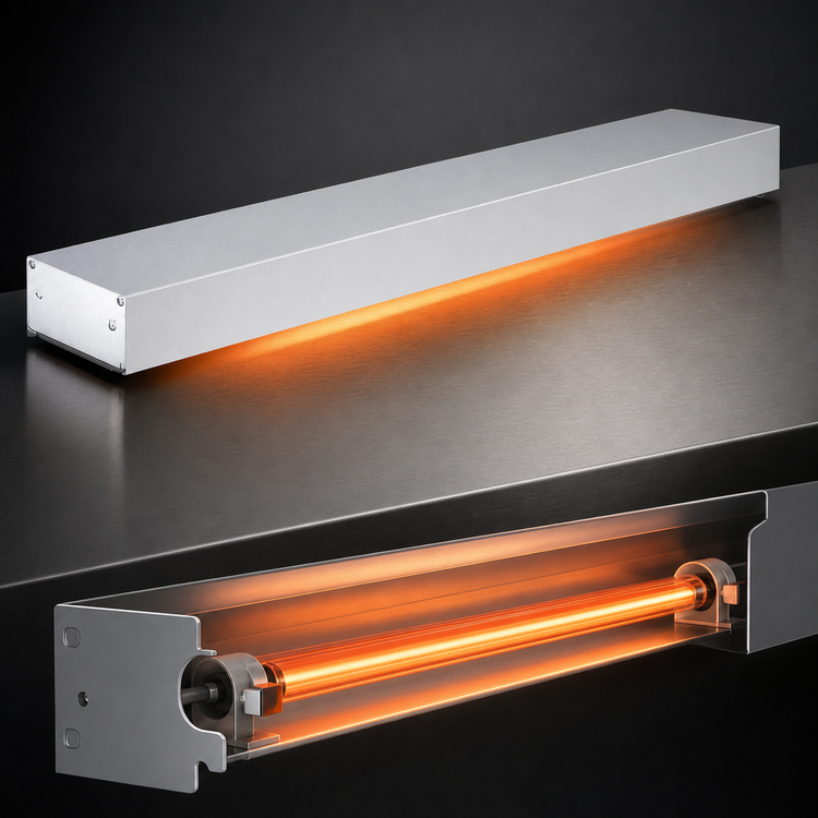 Product image #3 for Hatco Glo-Ray® 54-Inch Unlighted Infrared Strip Heater