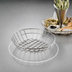 Thumbnail image #3 for American Metalcraft 8-Inch Round Stainless Steel Wire Serving Basket