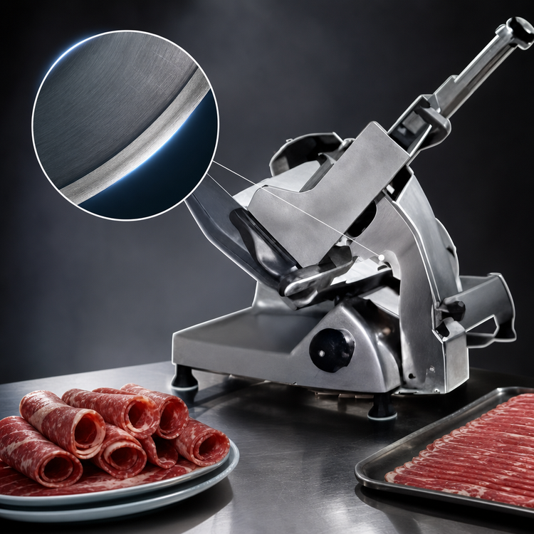 Product image #3 for Hobart HS8N-HV60C High-Voltage Manual Heavy-Duty Meat Slicer with 13-Inch CleanCut Knife