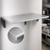 Thumbnail image #3 for Steel Works Stainless Heavy-Duty 24 x 24 Inch Single Pass-Through Shelf, 16-Gauge 304 Stainless Steel