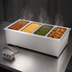 Thumbnail image #3 for Duke Electric 4-Well Drop-In Hot Food Well with 2 Remote Control Panels