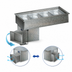 Thumbnail image #3 for Randell RCP-4N 4-Pan Narrow Drop-In Refrigerated Cold Well