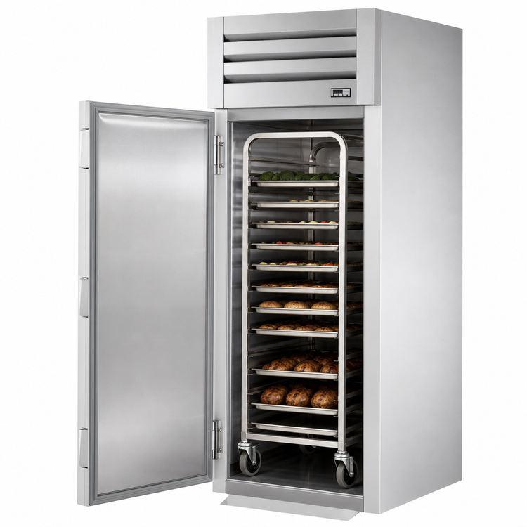 Product image #3 for True Spec Series Roll-In Heated Cabinet, 1 Section, Stainless Steel Door, 89-Inch H