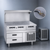 Thumbnail image #3 for Arctic Fire 63-Inch Two-Section Drawer Freezer Base, Remote Refrigeration, Stainless Steel