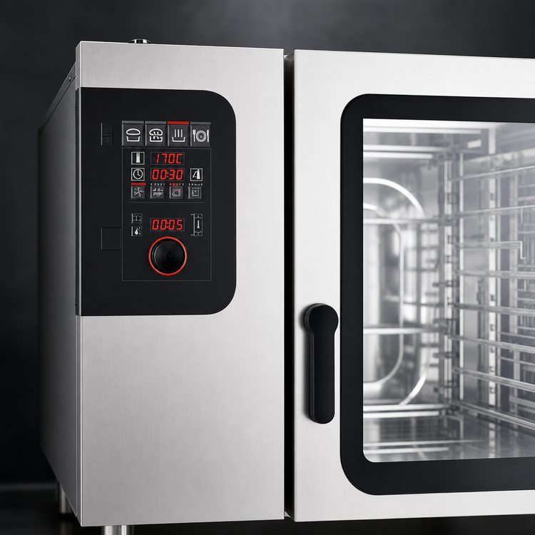 Product image #3 for Convotherm C4 ED 10.20GB-N Maxx Pro Gas Combi Oven/Steamer with Boiler, EasyDial Controls, 10-Pan Full Size