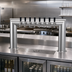 Thumbnail image #3 for Krowne 37-Inch Pass-Thru Beer Tower for 8 Faucets, Air Cooled, Brushed Stainless Steel