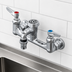 Thumbnail image #3 for T&S Brass B-2271 Wall-Mount Service Sink Faucet with Vacuum Breaker Spout and Pail Hook