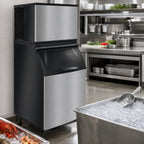 Thumbnail image #3 for Koolaire KYT0700W Half-Dice Cube Ice Maker, Water-Cooled, Self-Contained, 705 lb/Day, 30-Inch Wide