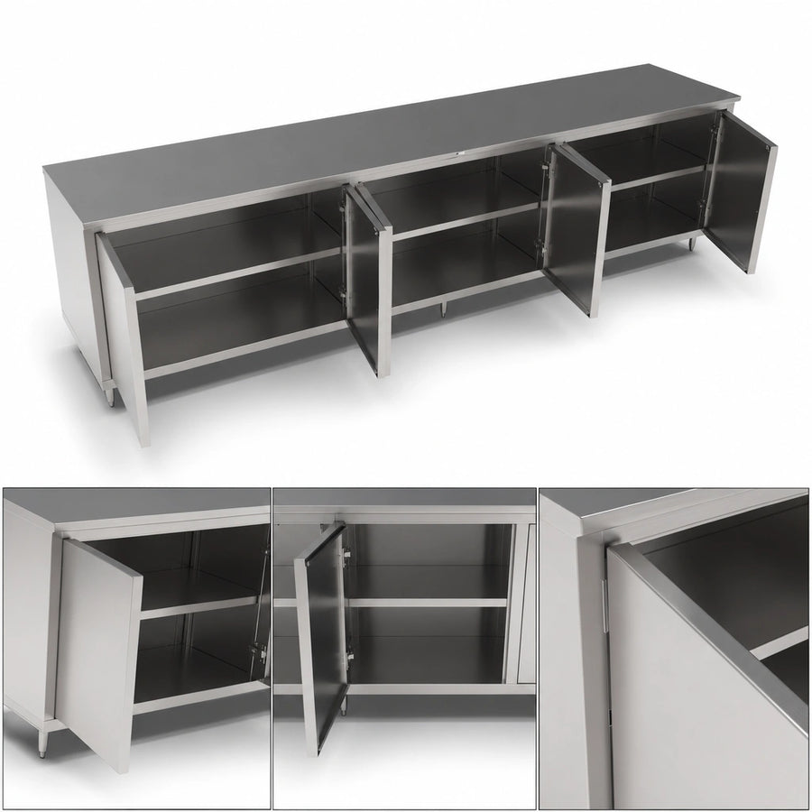 Cabinet Base With Hinged Doors