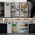 Thumbnail image #3 for Continental Refrigerator BB59NSSGDPT 59-Inch Four Glass Door Pass-Thru Back Bar Cooler
