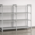 Thumbnail image #4 for Cambro Camshelving Premium 4-Tier Solid Add-On Polymer Shelving Unit, 21 x 36 x 64 Inches