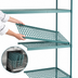 Thumbnail image #3 for Super Erecta Pro 18-Inch x 60-Inch x 63-Inch Stationary Polymer Shelving Add-On Unit