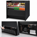 Thumbnail image #3 for Federal Industries Undercounter Square-End Refrigerated Self-Serve Display Case, 47.7-Inch Wide, Black Laminate, R290