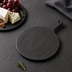 Thumbnail image #3 for American Metalcraft 9-Inch Round Black Faux Slate Melamine Serving Peel with Handle