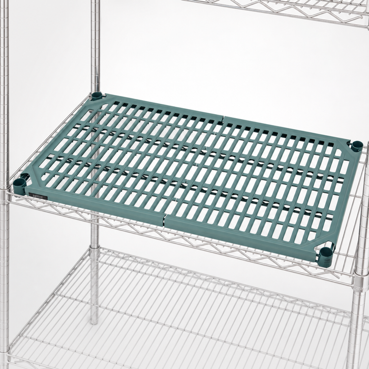 Product image #3 for Quantum 54"W x 18"D Polymer Shelf Mat for Wire Shelves