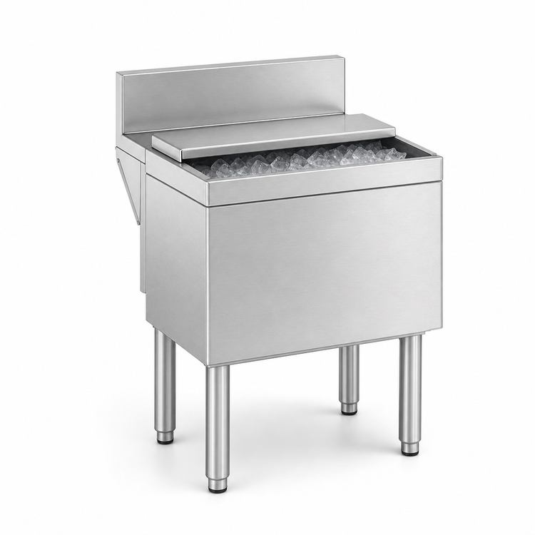 Product image #3 for Top Shelf TSD Series Modular Underbar Ice Bin/Cocktail Unit, 18 Inch W x 24 Inch D, 35 lb Capacity