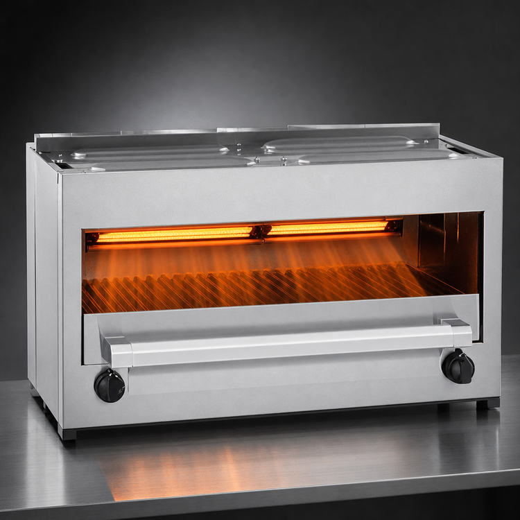 Product image #3 for Garland Master Series Gas Infra-Red Countertop Salamander Broiler, 34 Inch, 40,000 BTU