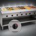 Thumbnail image #3 for Spec-Master HT6CB-208-3 Electric 6-Well Hot Food Table with Enclosed Base