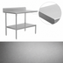 Thumbnail image #3 for John Boos Stallion Stainless Steel Work Table with 5-Inch Backsplash and Adjustable Undershelf, 84 x 24 Inches