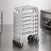 Thumbnail image #3 for Channel Manufacturing Half-Size Nesting Aluminum Bun Pan Rack, End Load, 7-Pan Capacity