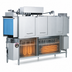Thumbnail image #3 for Jackson AJ-100CE Vision Series High-Temp Multiple-Tank Conveyor Dishwasher with Electric Tank Heat, 287 Racks/Hour
