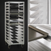 Thumbnail image #3 for New Age Universal Mobile Stepped-Angle Pan Rack, 13-Pair, 24-1/2