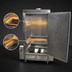 Thumbnail image #3 for Town Equipment 36-Inch Gas Pig Roaster with Perimeter Burners, Dual Drip Pans, and Right-Hinged Door