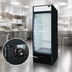 Thumbnail image #3 for Excellence VF-23 30-Inch One-Section Glass Door Freezer Merchandiser, 24.0 Cu. Ft., Bottom-Mount Self-Contained