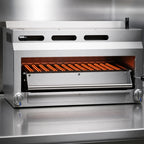 Thumbnail image #3 for Imperial (Middleby) Restaurant Series ISB-36-E 36-Inch Electric Range-Match Salamander Broiler, 6 kW, Independent Controls
