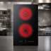 Thumbnail image #4 for Summit Commercial 2-Burner Built-In Electric Radiant Cooktop with Black Ceramic Glass Surface