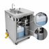 Thumbnail image #3 for Mobile Self-Contained Stainless Steel Hand Sink with 2-1/2 Gallon Water Heater