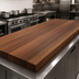 Thumbnail image #3 for Boos Block American Black Walnut Edge Grain Kitchen Countertop, 108 x 32 x 3 Inches