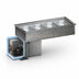 Thumbnail image #3 for Randell RCP-9 120-Inch Drop-In Refrigerated Cold Food Well, 9 Full-Size Pan Capacity