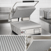 Thumbnail image #3 for Pro-Max 2.0 14-Inch Grooved Aluminum Sandwich Grill / Panini Press
