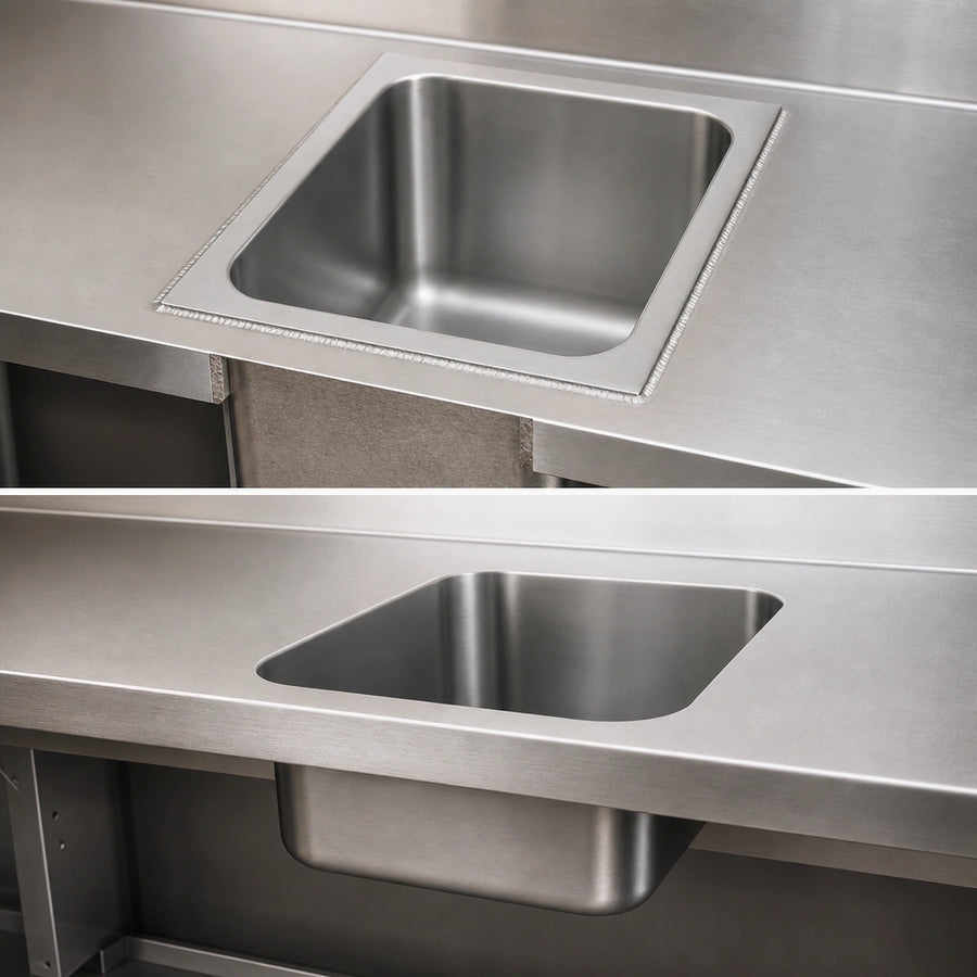 Weld-In / Undermount Design