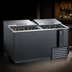 Thumbnail image #3 for Horizontal Chest Beer Bottle Cooler with 2 Lockable Sliding Stainless Steel Lids, 17.23 Cu. Ft.