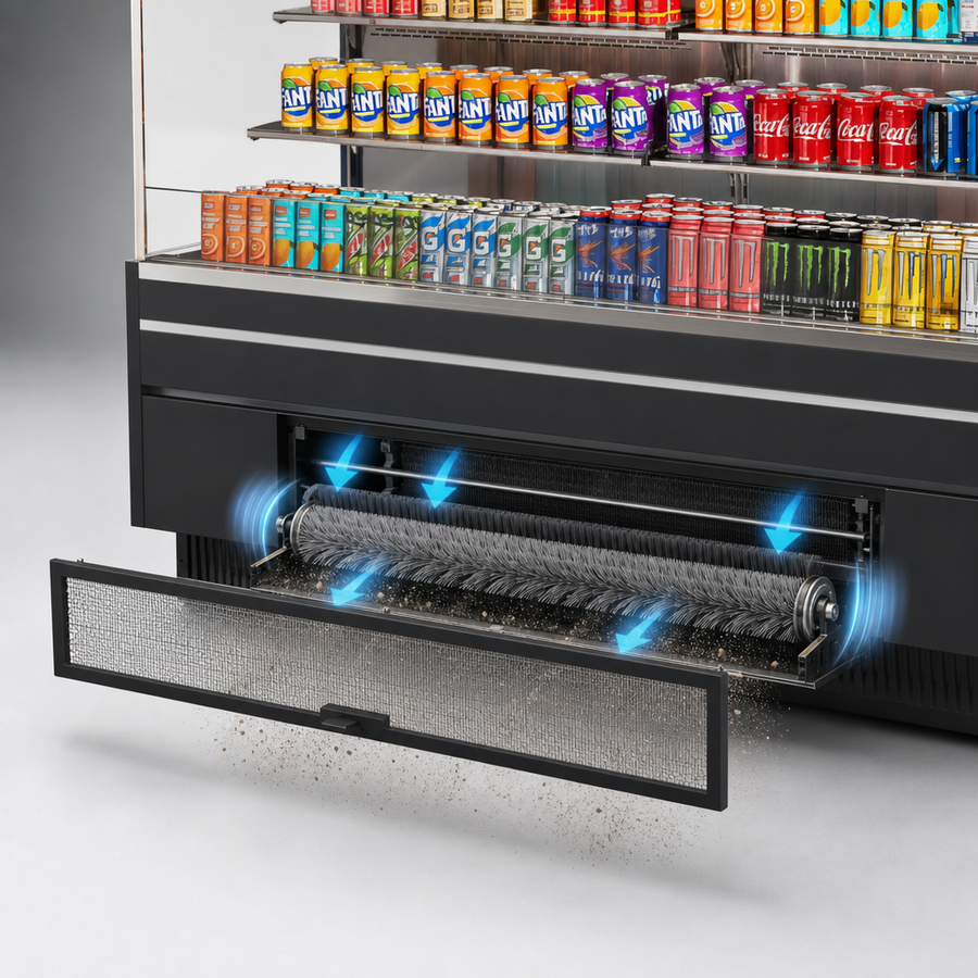 Self-Cleaning Condenser