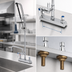 Thumbnail image #2 for EverSteel DuraPull Deck Mount Pull-Down Pre-Rinse Unit with Add-On Faucet, 12 Inch Swing Nozzle, and 8 Inch Adjustable Centers