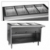 Thumbnail image #3 for Spec-Master HT4CB-240-3 4-Well Electric Hot Food Table with Enclosed Base and Cutting Board