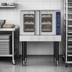 Thumbnail image #4 for KoolMore Full-Size Single-Deck Commercial Convection Oven, Liquid Propane, 54,000 BTU, Dual Glass Doors