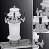 Thumbnail image #3 for Glastender Roman 3-Faucet Air-Cooled Countertop Draft Dispensing Tower, Mirror Finish