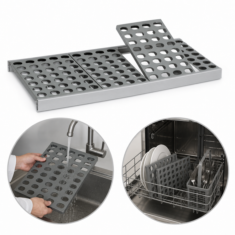 Product image #3 for Fermostock 38"W x 22"D Vented Horizontal Shelf with Removable Polymer Inserts