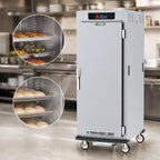 Thumbnail image #3 for Metro C5 C599-SFS-LPFC Full-Height Pass-Thru Controlled Humidity Heated Holding and Proofing Cabinet, 18-Pan, Solid and Glass Doors, Touchscreen